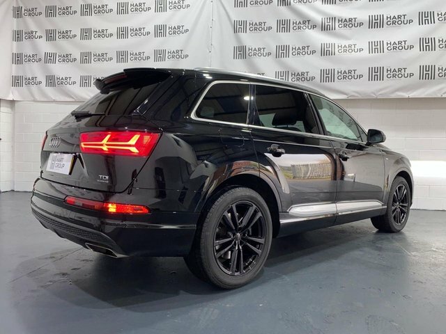 Audi Q7 3.0 Tdi V6 S Line Suv Tiptronic Quattro Black #2