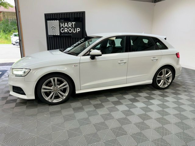 Audi A3 1.4 Tfsi Cod S Line Sportback Eu White #3