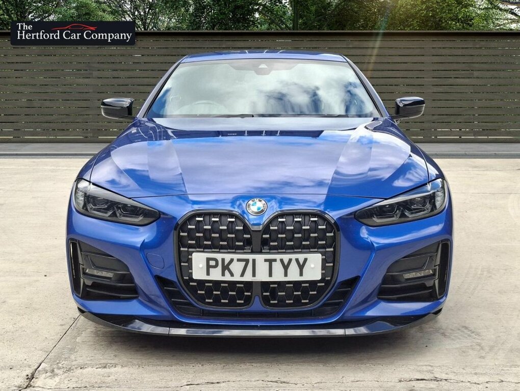 BMW 4 Series Gran Coupe 3L M Sport PK71TYY Blue #2