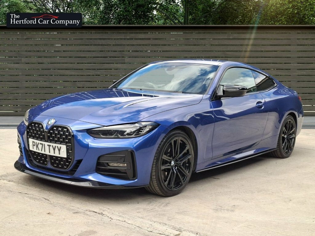 BMW 4 Series Gran Coupe 3L M Sport PK71TYY Blue #3