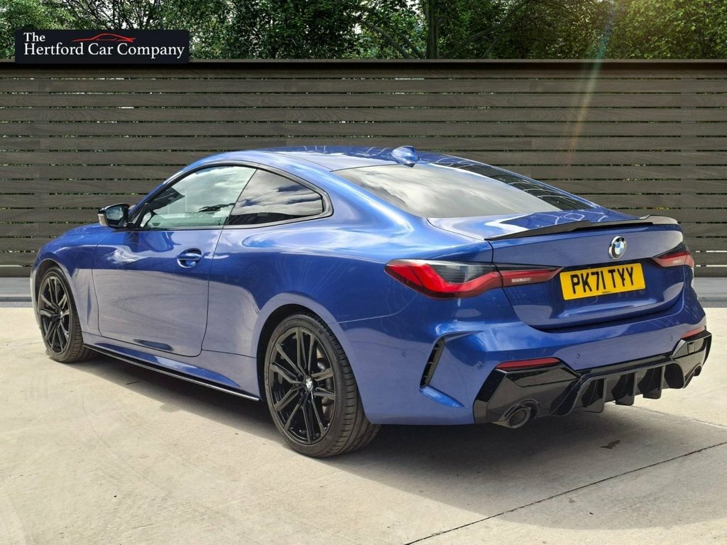 BMW 4 Series Gran Coupe 3L M Sport PK71TYY Blue #5