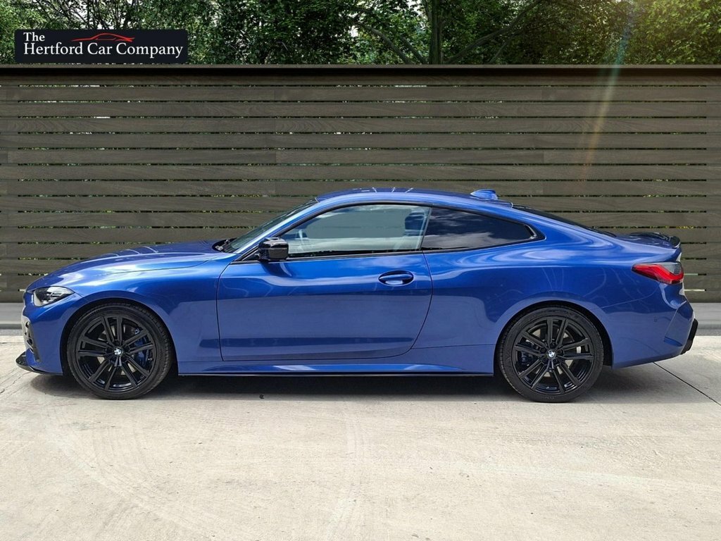 BMW 4 Series Gran Coupe 3L M Sport PK71TYY Blue #4