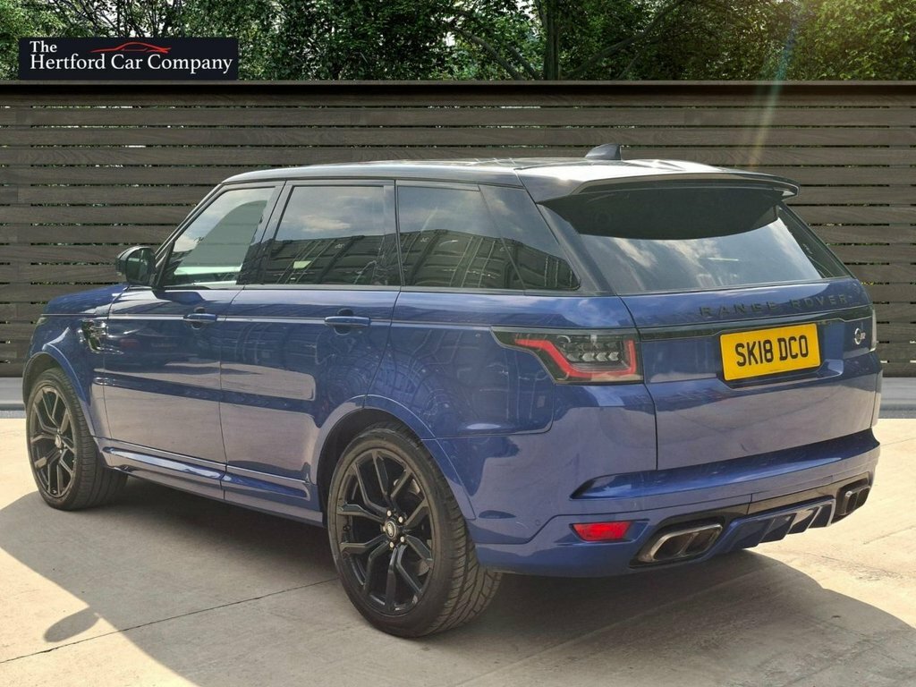 Land Rover Range Rover Sport 5L Svr SK18DCO Blue #5