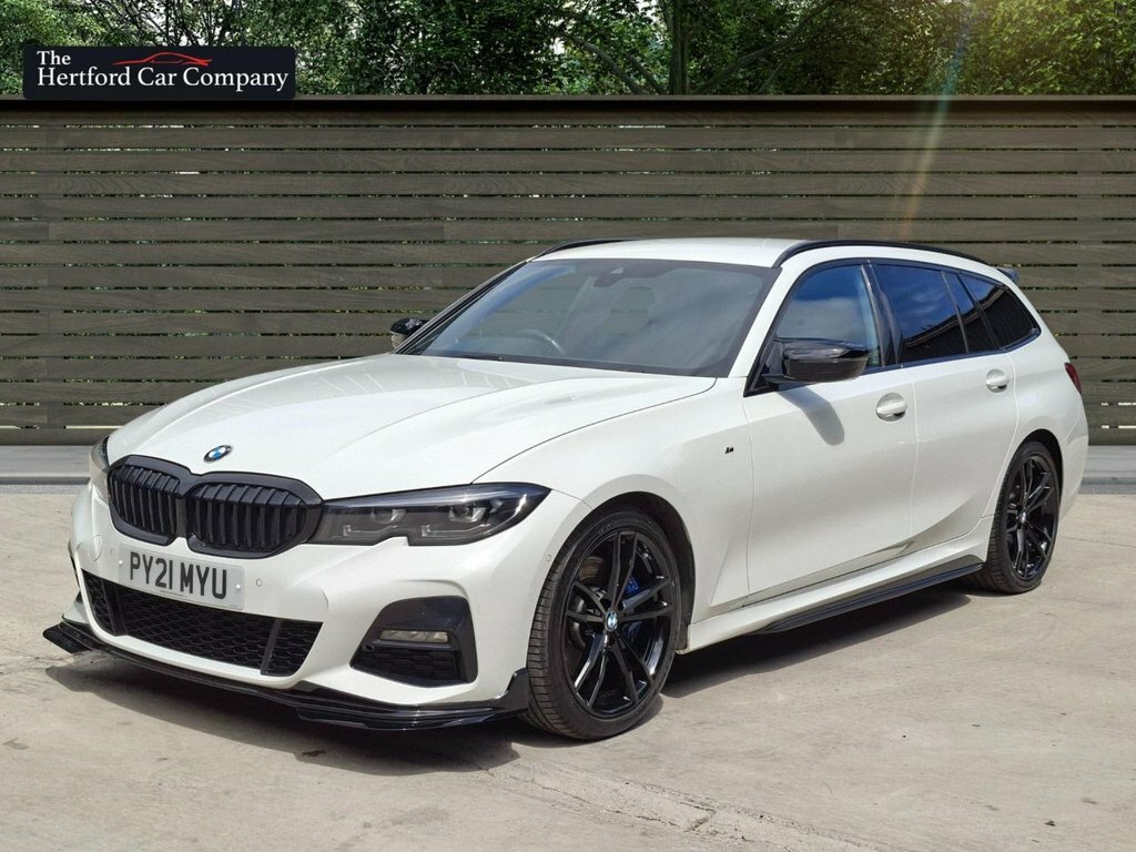 BMW 3 Series 2L M Sport PY21MYU White #3