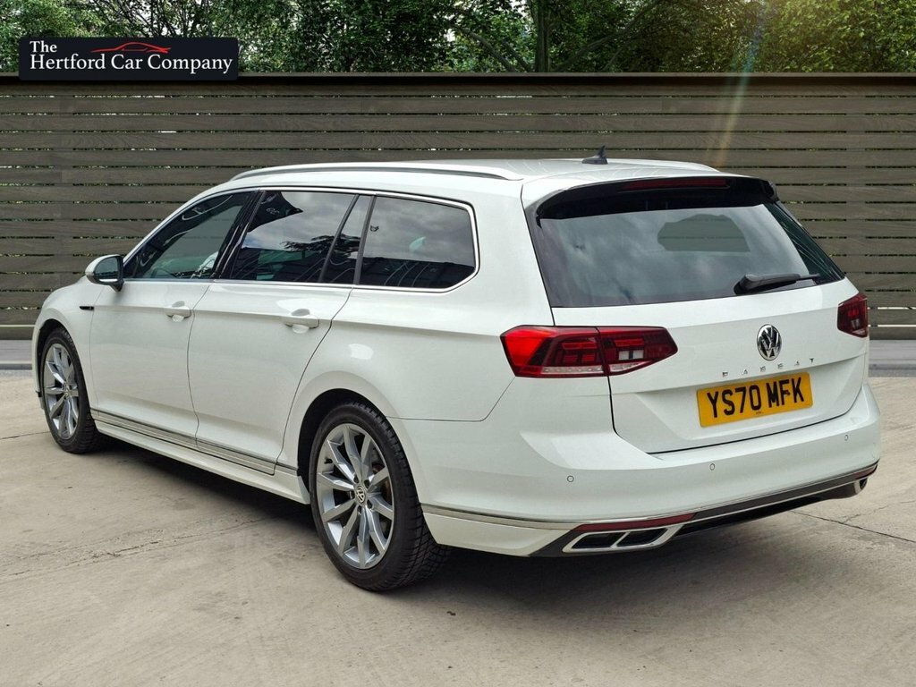 Volkswagen Passat 2L R-line White #5