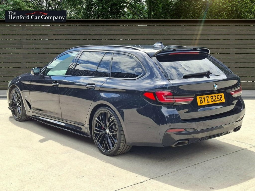 BMW 5 Series 2L M Sport BYZ9258 Black #5