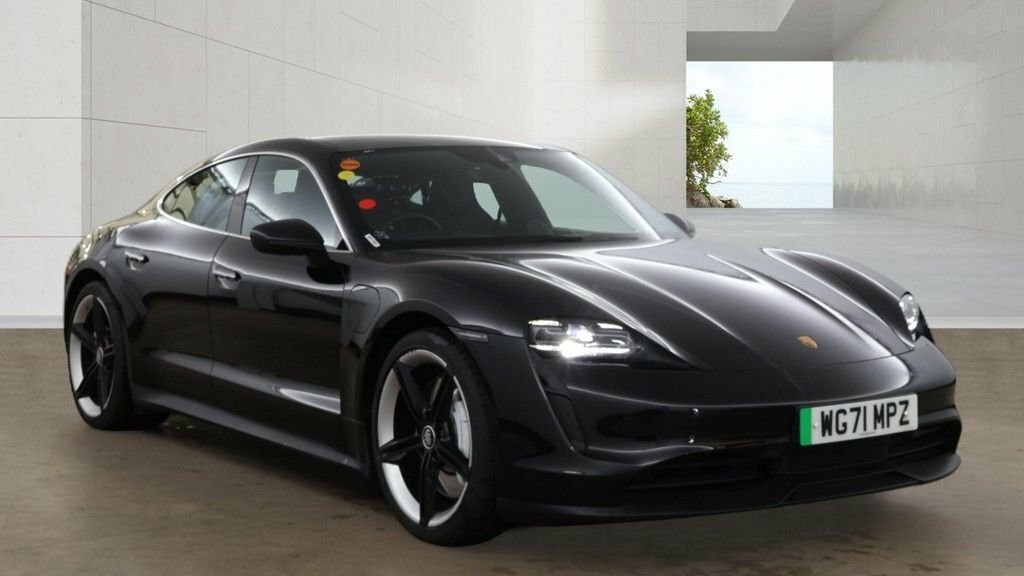 Porsche Taycan Saloon Black