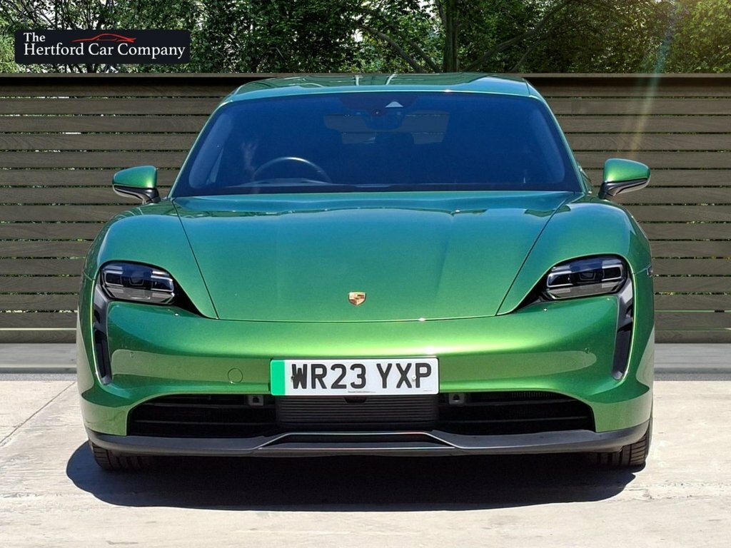Porsche Taycan Estate WR23YXP Green #2