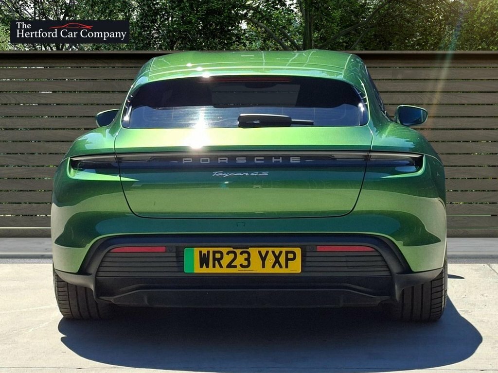 Porsche Taycan Estate WR23YXP Green #6