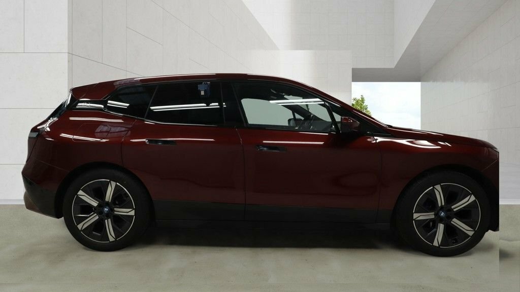 BMW iX Suv Red #5