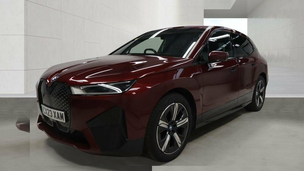 BMW iX Suv Red #2