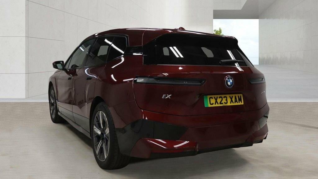 BMW iX Suv Red #3