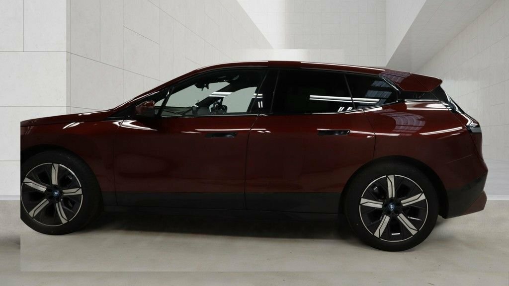 BMW iX Suv Red #6