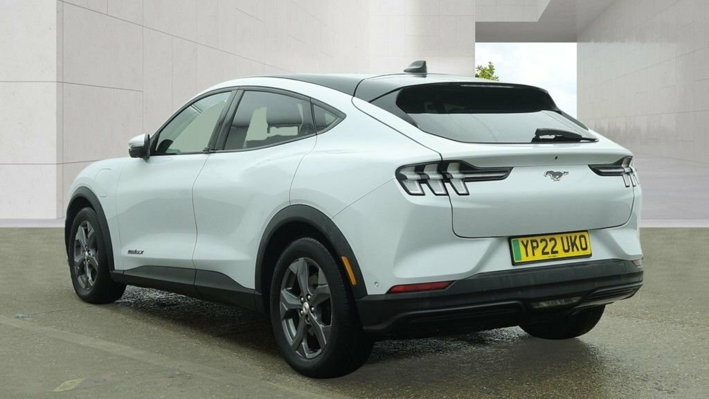 Ford Mustang Mach-E Suv White #3