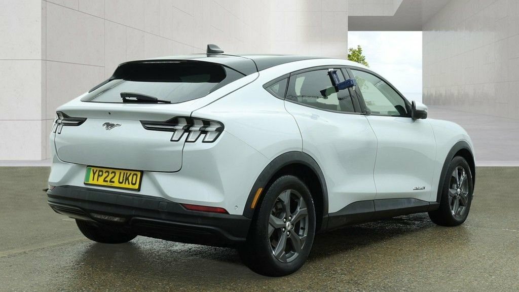 Ford Mustang Mach-E Suv White #4