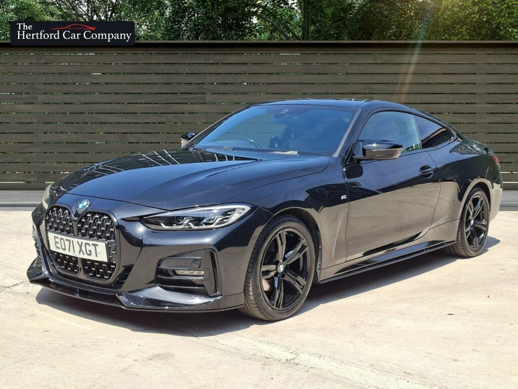 BMW 4 Series Gran Coupe 2L M Sport Black #3