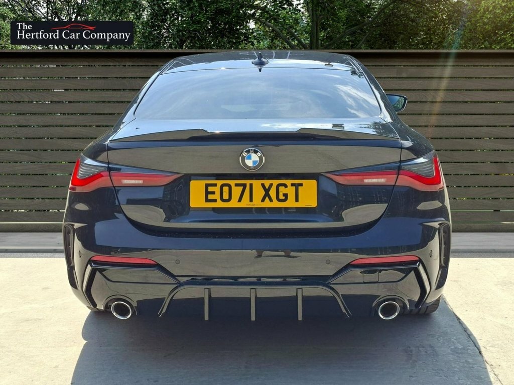 BMW 4 Series Gran Coupe 2L M Sport Black #6