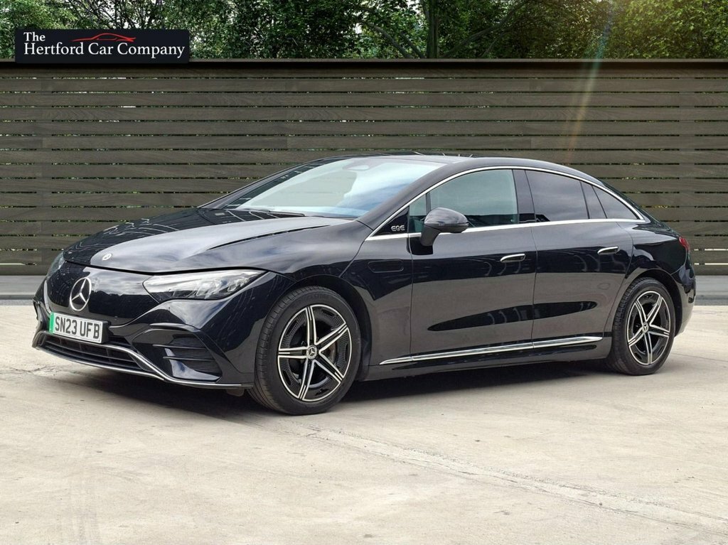 Mercedes-Benz EQE Saloon Black #3