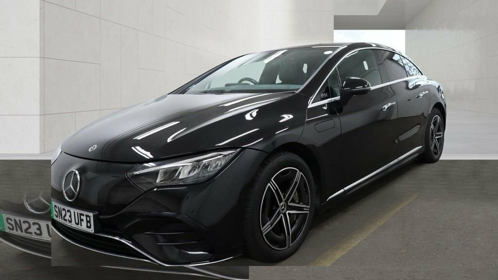 Mercedes-Benz EQE Saloon Black #2
