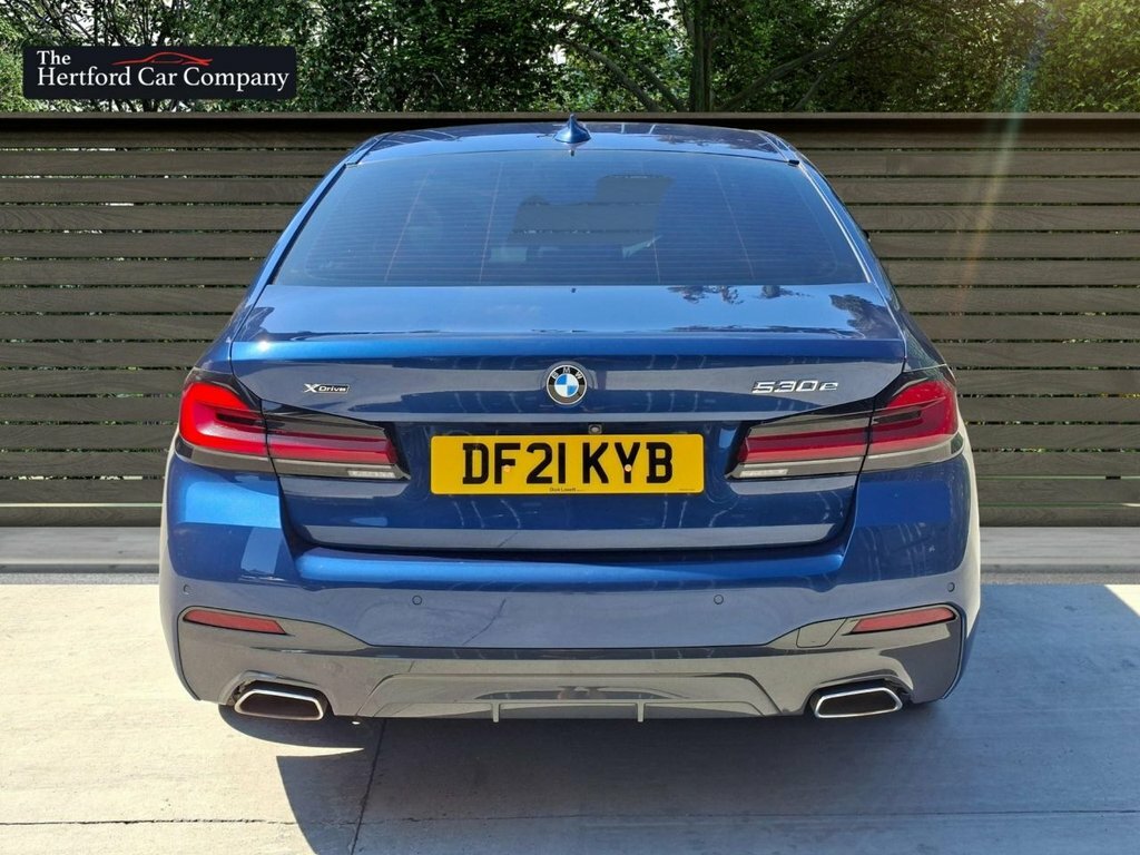 BMW 5 Series 2L M Sport Blue #6