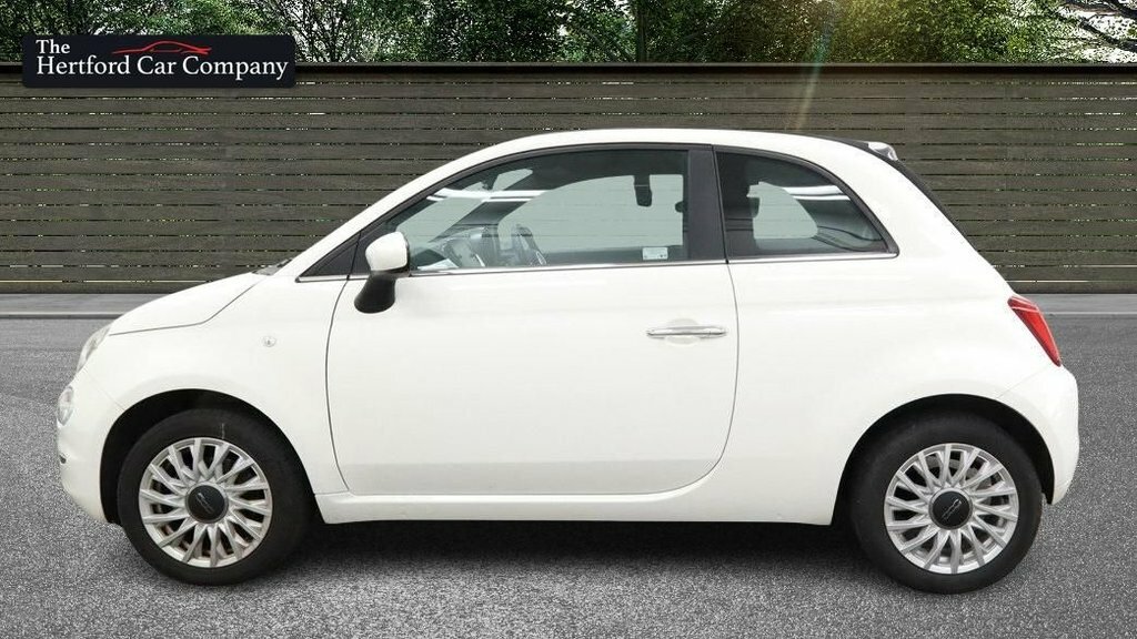 Fiat 500C Convertible White #3