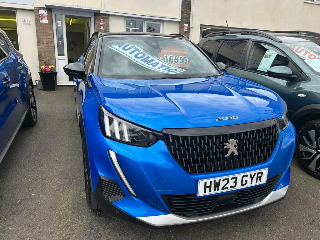 Peugeot 2008 Suv 1.2 Puretech Gt Eat Euro 6 Ss 202323 Blue