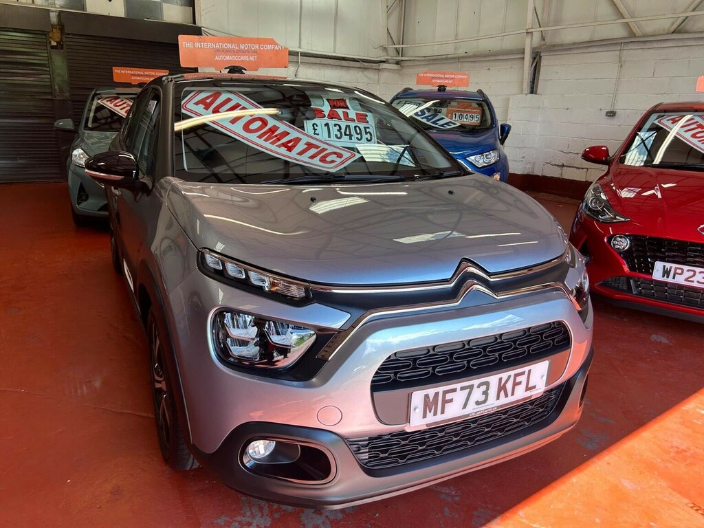 Citroen C3 Hatchback 1.2 Puretech Shine Plus Eat6 Euro 6 Ss MF73KFL Grey #2