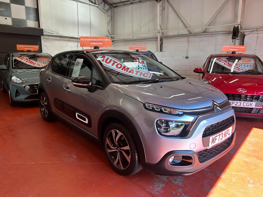 Citroen C3 Hatchback 1.2 Puretech Shine Plus Eat6 Euro 6 Ss MF73KFL Grey #6