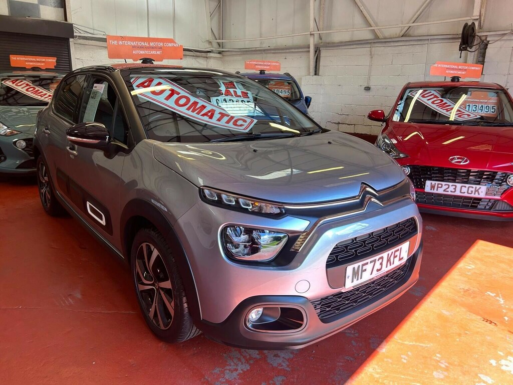 Citroen C3 Hatchback 1.2 Puretech Shine Plus Eat6 Euro 6 Ss MF73KFL Grey #4