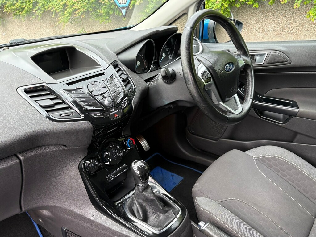 Ford Fiesta 1.25 Zetec Hatchback Euro 6 82 Black #12