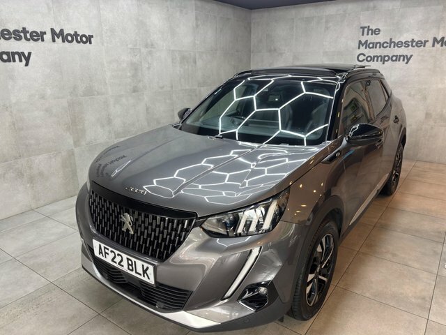 Peugeot 2008 2022 1.2 Puretech Gt Eat Euro 6 Ss AF22BLK Grey #6