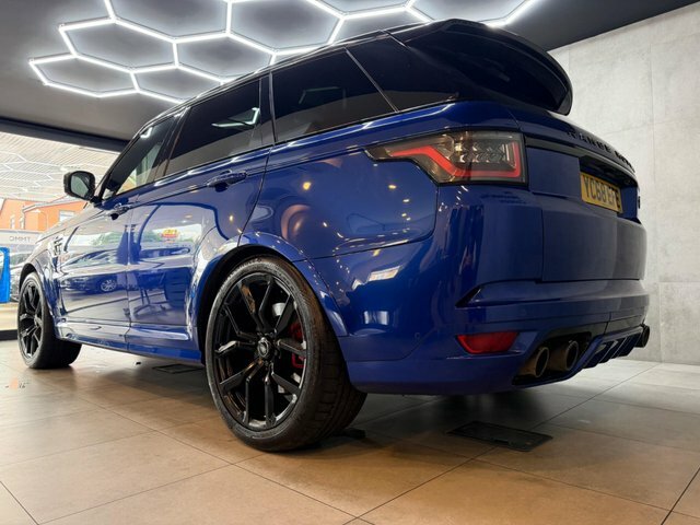 Land Rover Range Rover Sport 2018 5.0 P575 V8 Svr 4Wd Euro 6 Ss YC68EFE Blue #5
