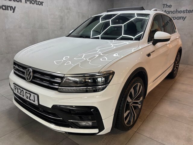 Volkswagen Tiguan 2020 1.5 Tsi Evo R-line Tech Dsg Euro 6 Ss PX20GZJ White #6