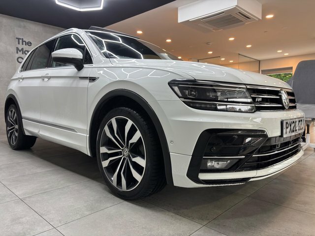 Volkswagen Tiguan 2020 1.5 Tsi Evo R-line Tech Dsg Euro 6 Ss PX20GZJ White #3