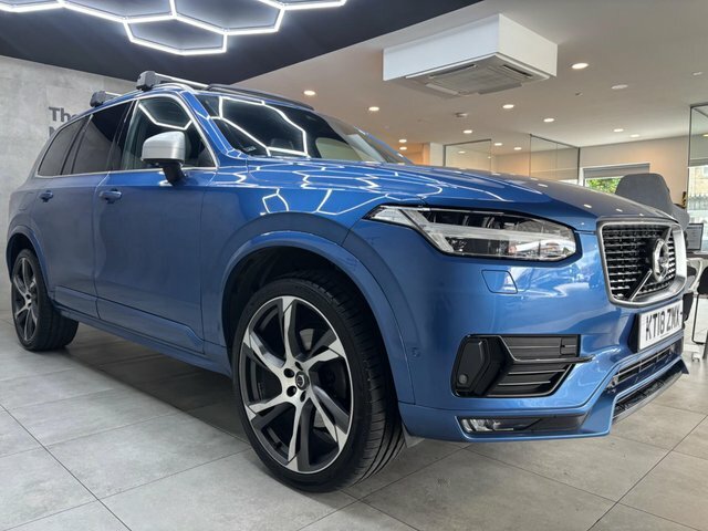 Volvo XC90 2018 2.0 D5 Powerpulse R-design Pro 4Wd Euro KT18ZMX Blue #2