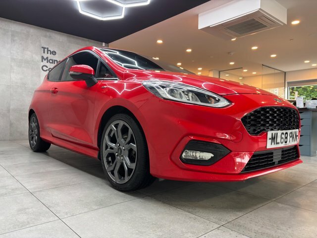 Ford Fiesta 2018 1.0T Ecoboost St-line Euro 6 Ss ML68PKN Red #3