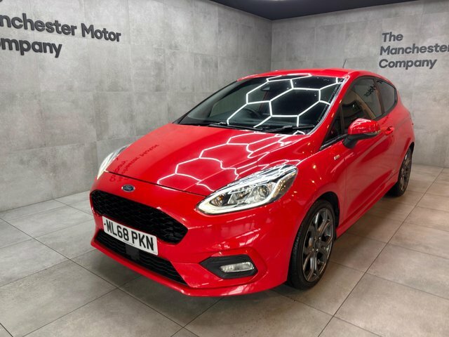 Ford Fiesta 2018 1.0T Ecoboost St-line Euro 6 Ss ML68PKN Red #6