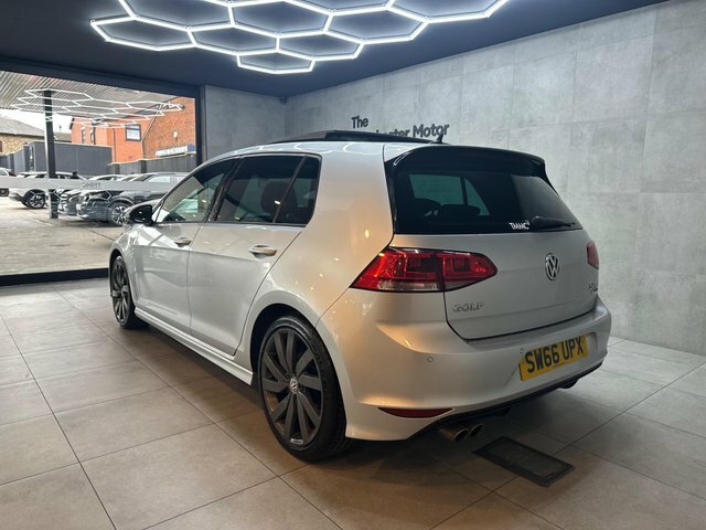 Volkswagen Golf 2017 2.0 Tdi Bluemotion Tech R-line Edition Euro 6 Silver #4