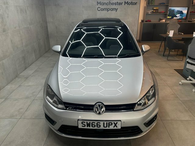 Volkswagen Golf 2017 2.0 Tdi Bluemotion Tech R-line Edition Euro 6 Silver #5