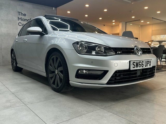 Volkswagen Golf 2017 2.0 Tdi Bluemotion Tech R-line Edition Euro 6 Silver #2