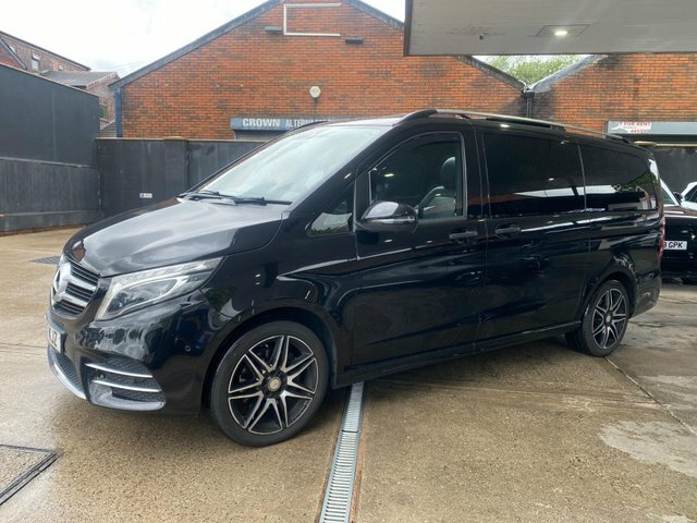 Mercedes-Benz V Class 2017 2.2 V250d Amg Line Mpv G-tronic E Black #2