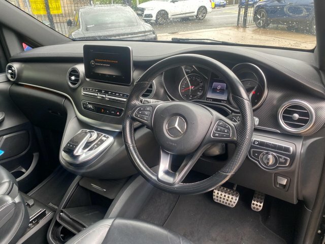 Mercedes-Benz V Class 2017 2.2 V250d Amg Line Mpv G-tronic E Black #5