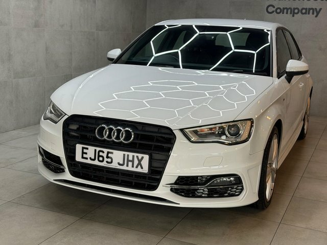 Audi A3 2015 1.4 Tfsi S Line Sportback Euro 6 Ss N EJ65JHX White #5
