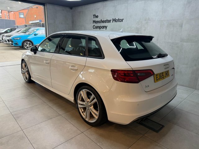 Audi A3 2015 1.4 Tfsi S Line Sportback Euro 6 Ss N EJ65JHX White #3