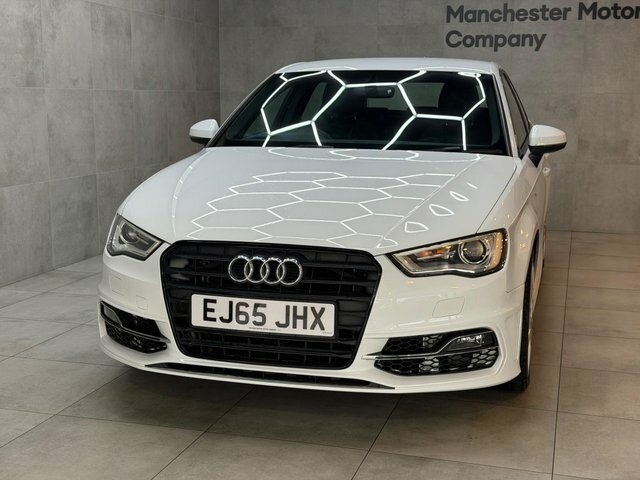 Audi A3 2015 1.4 Tfsi S Line Sportback Euro 6 Ss N EJ65JHX White #4
