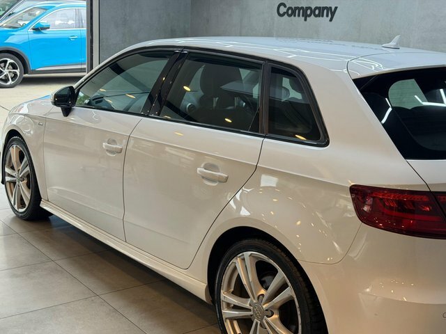 Audi A3 2015 1.4 Tfsi S Line Sportback Euro 6 Ss N EJ65JHX White #6