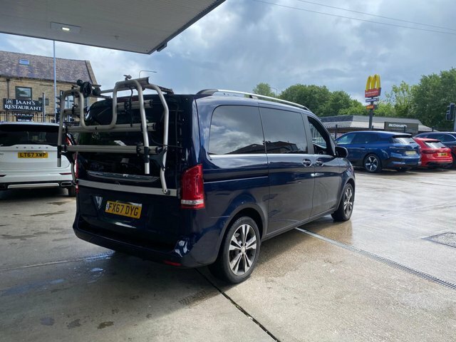Mercedes-Benz V Class 2018 2.2 V220d Bluetec Sport G-tronic Euro 6 Ss Blue #6