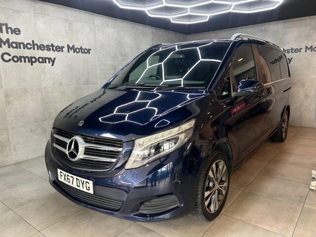 Mercedes-Benz V Class 2018 2.2 V220d Bluetec Sport G-tronic Euro 6 Ss FX67DYG Blue