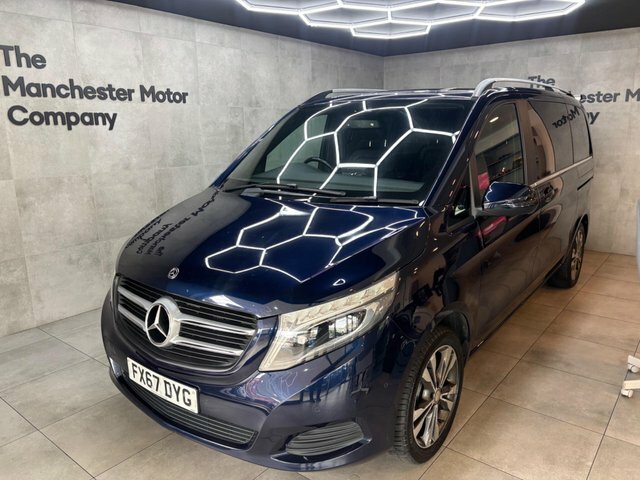 Mercedes-Benz V Class 2018 2.2 V220d Bluetec Sport G-tronic Euro 6 Ss FX67DYG Blue #5