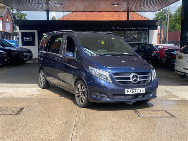 Mercedes-Benz V Class 2018 2.2 V220d Bluetec Sport G-tronic Euro 6 Ss Blue